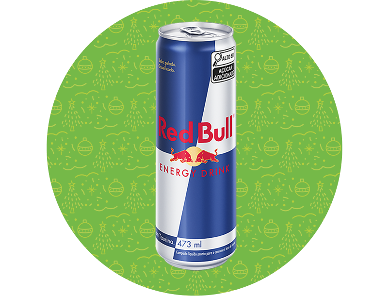 Red Bull 473ml (Tradicional ou Zero açúcar)